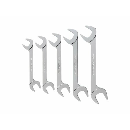 TEKTON Angle Head Open End Wrench Set, 5-Piece 33-50 mm WAE90203